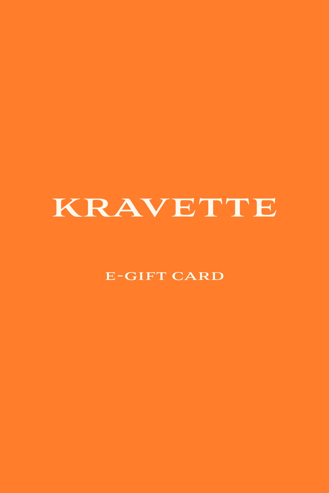 Kravette E-Gift Card